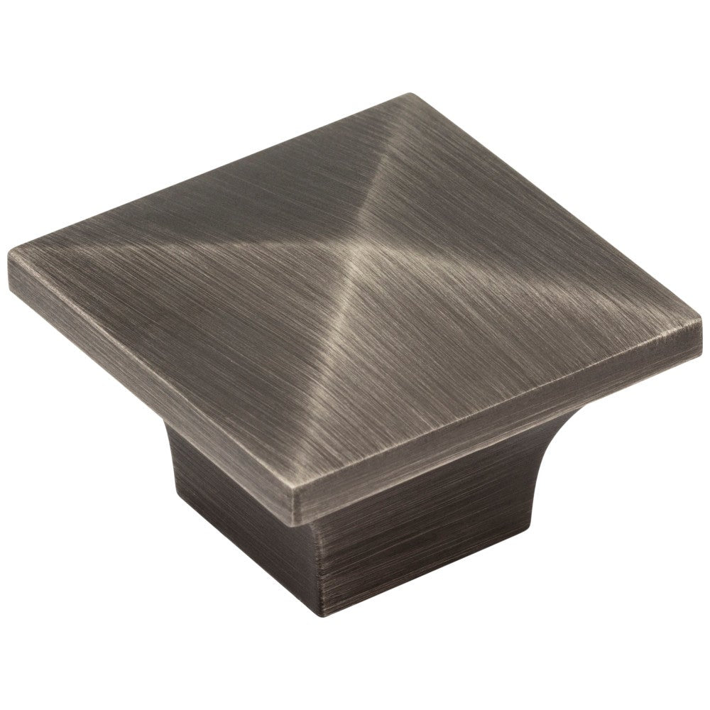 Hardware Resources 1-1/4" Overall Length Satin Nickel Pyramid Cairo Cabinet Knob