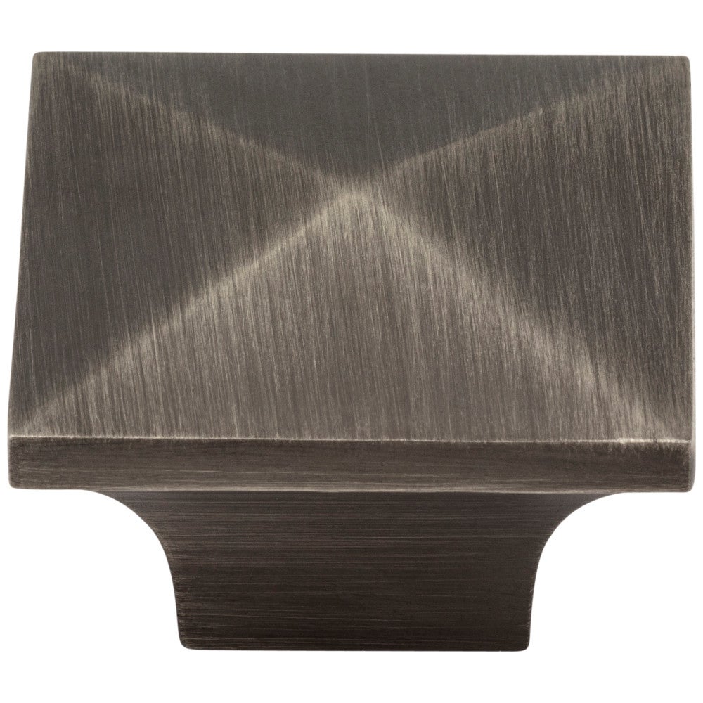 Hardware Resources 1-1/4" Overall Length Satin Nickel Pyramid Cairo Cabinet Knob