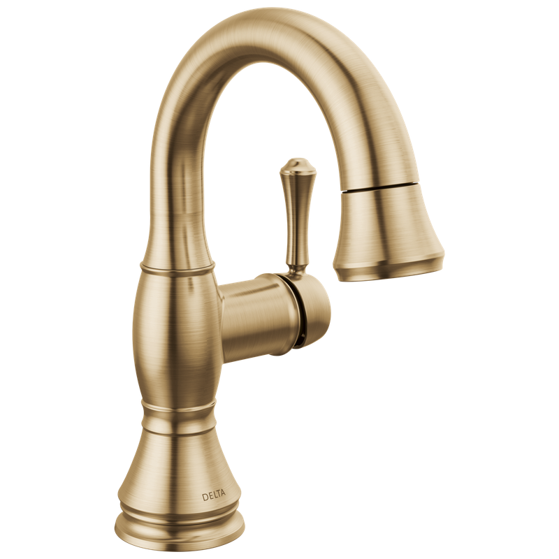 Delta Cassidy® Single Handle Pull Down Bathroom Faucet