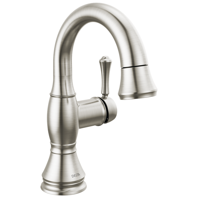 Delta Cassidy® Single Handle Pull Down Bathroom Faucet