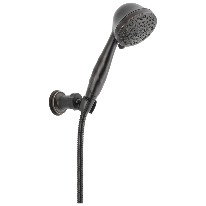 Delta Universal Showering Components Premium 7-Setting Adjustable Wall Mount Hand Shower