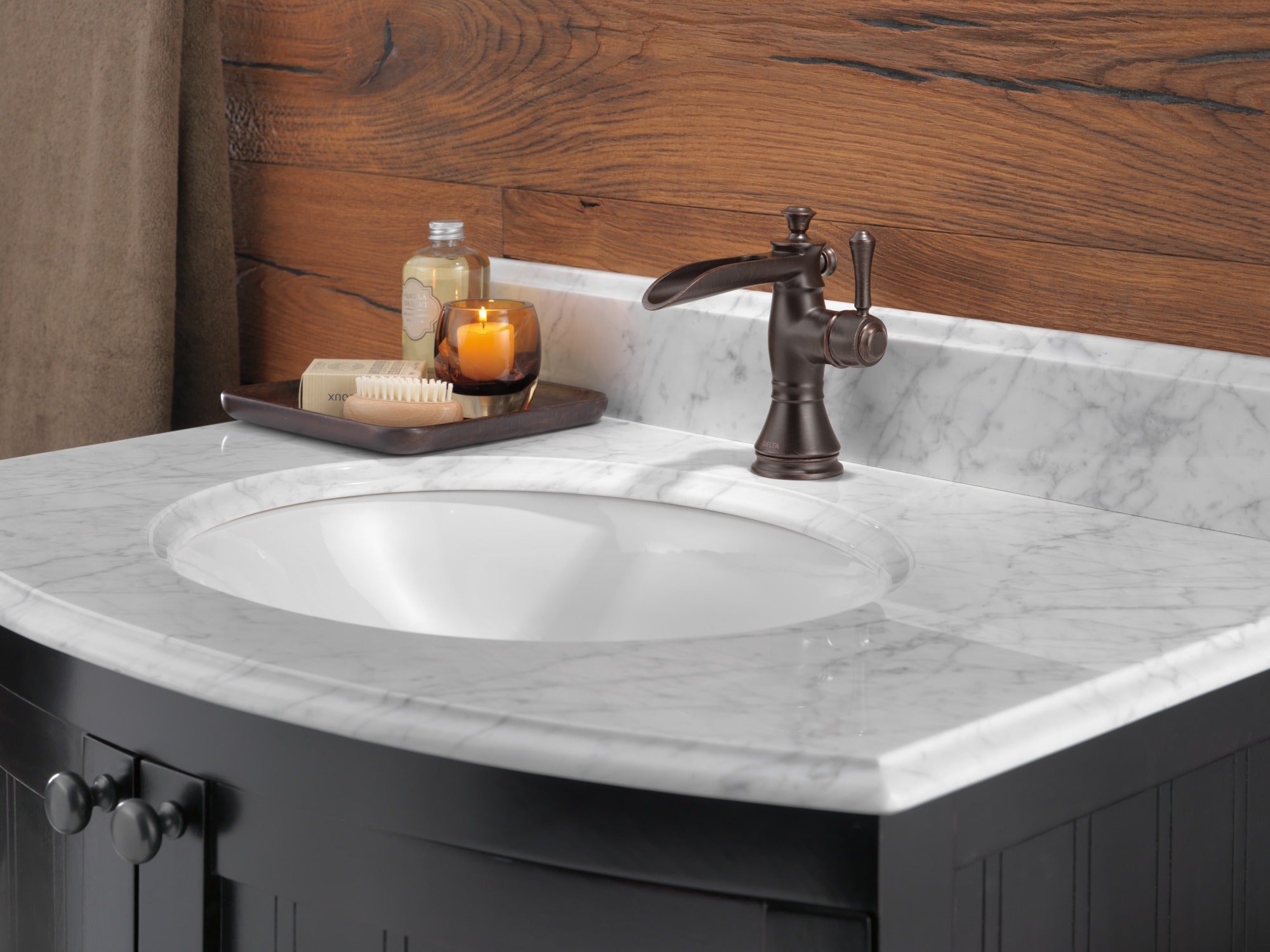 Delta Cassidy® Single Handle Channel Bathroom Faucet