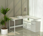 Lexi 55" L-Shaped Corner Desk
