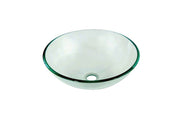 Dawn Tempered glass wash basin-round shape GVB84007