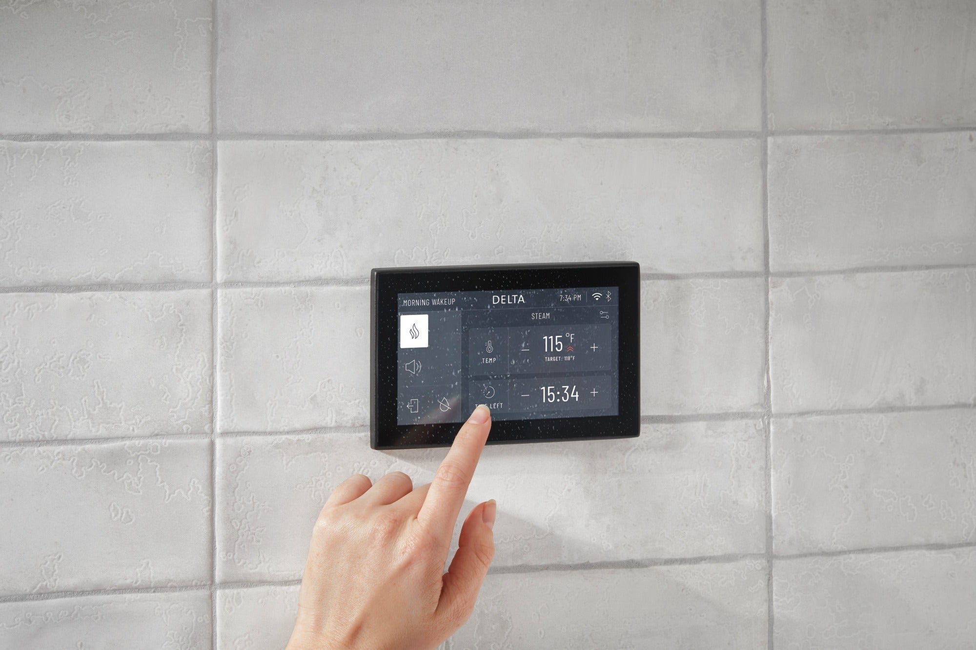 Delta Universal Showering Components Unilateral Digital Steam Package