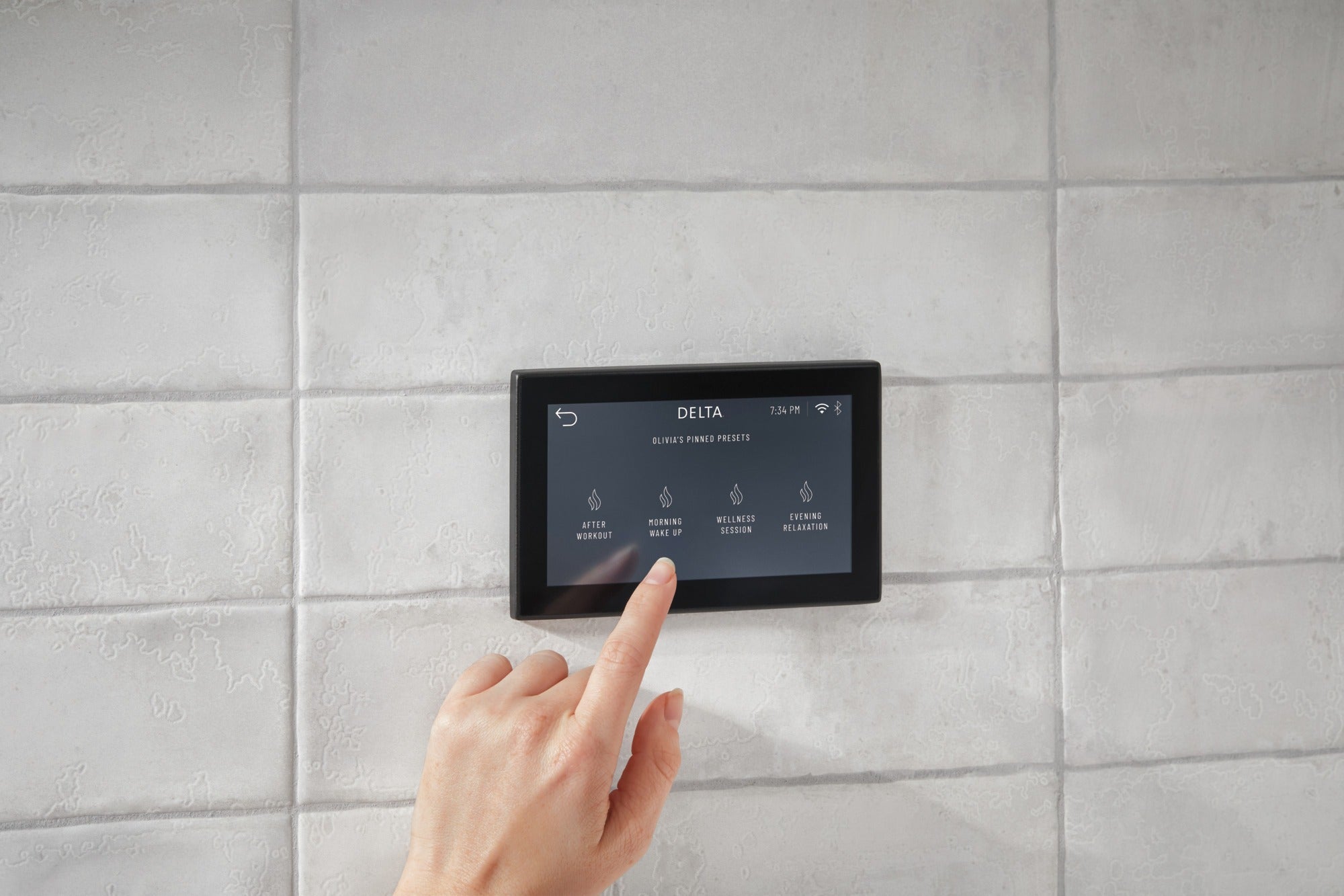 Delta Universal Showering Components Unilateral Digital Steam Package