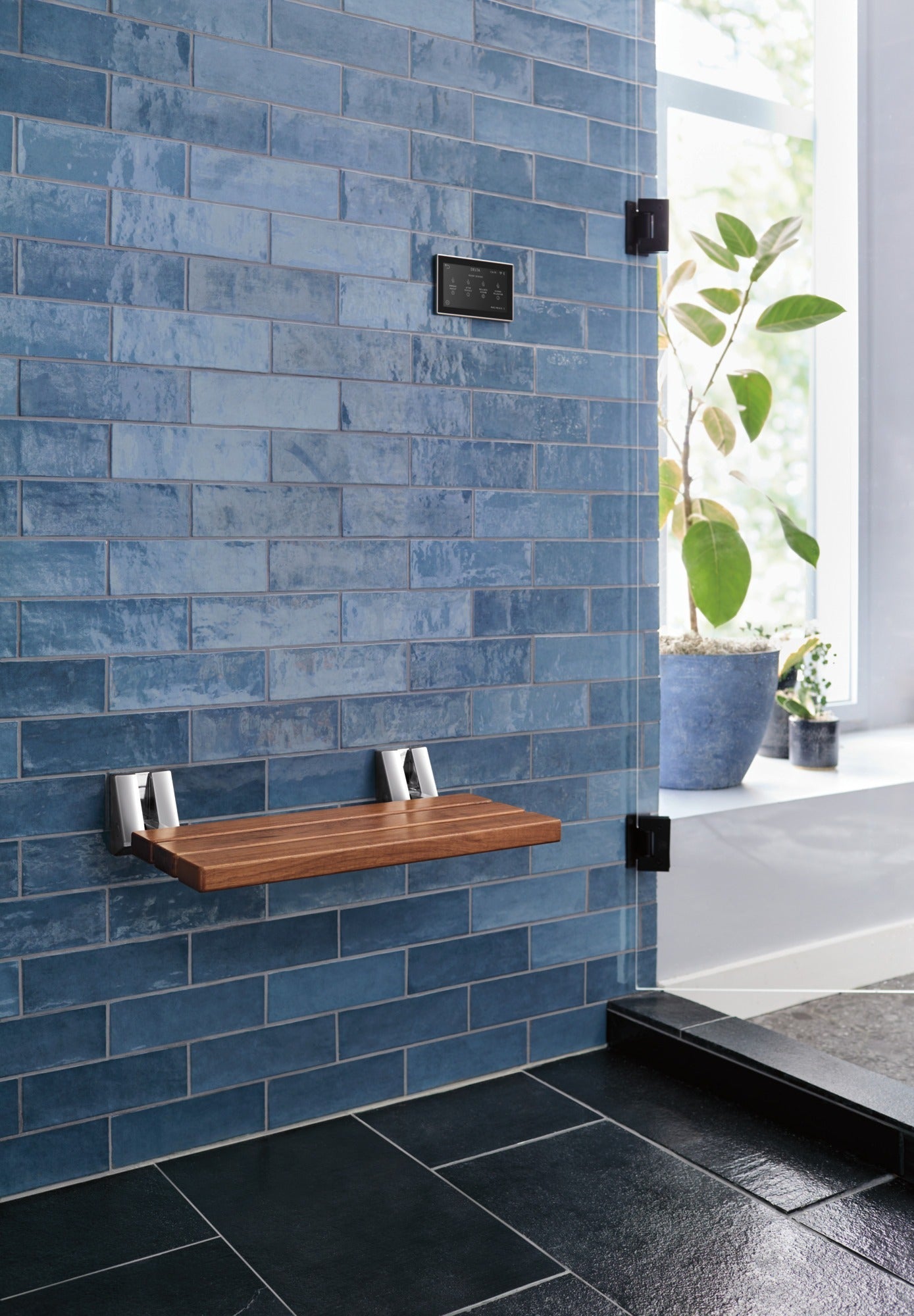 Delta Universal Showering Components Tilt-Up Shower Seat