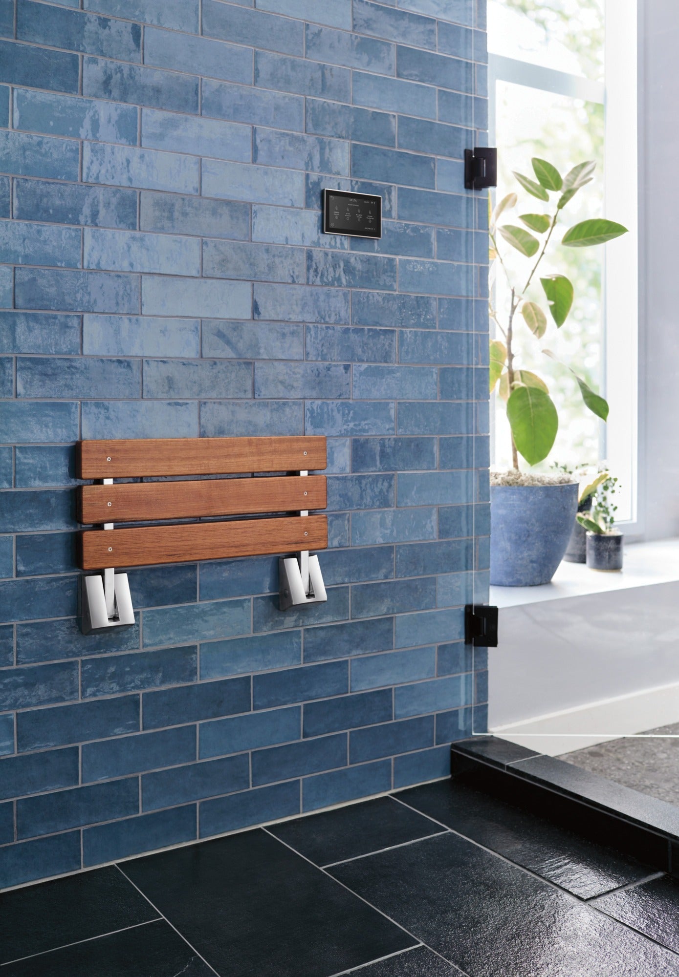 Delta Universal Showering Components Tilt-Up Shower Seat