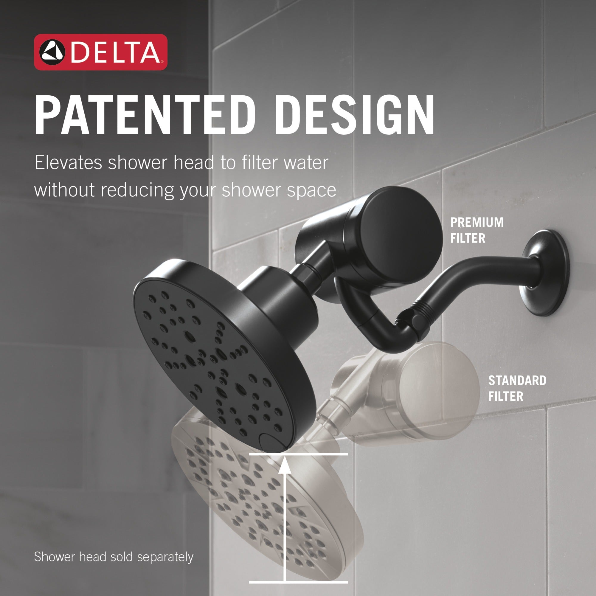 Delta Clarifi™ Premium Shower Filter Attachment