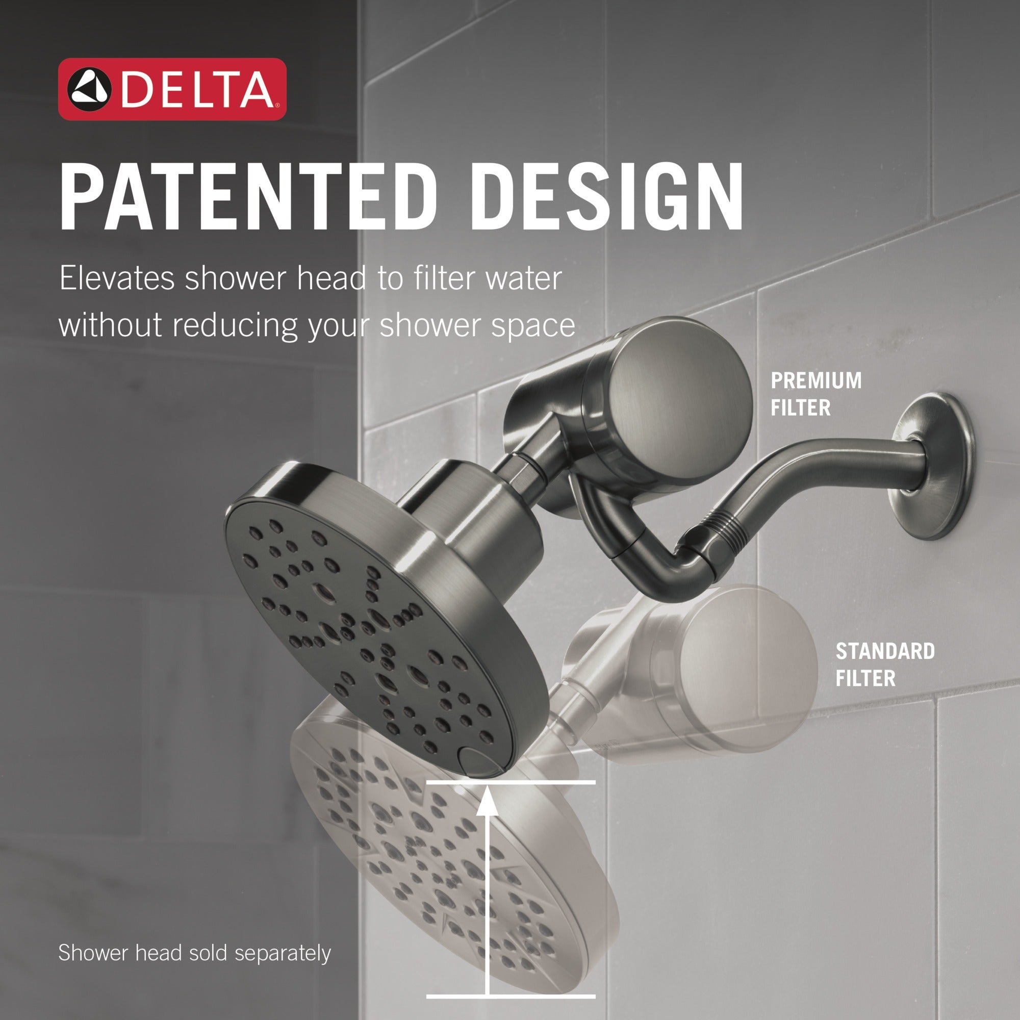 Delta Clarifi™ Premium Shower Filter Attachment