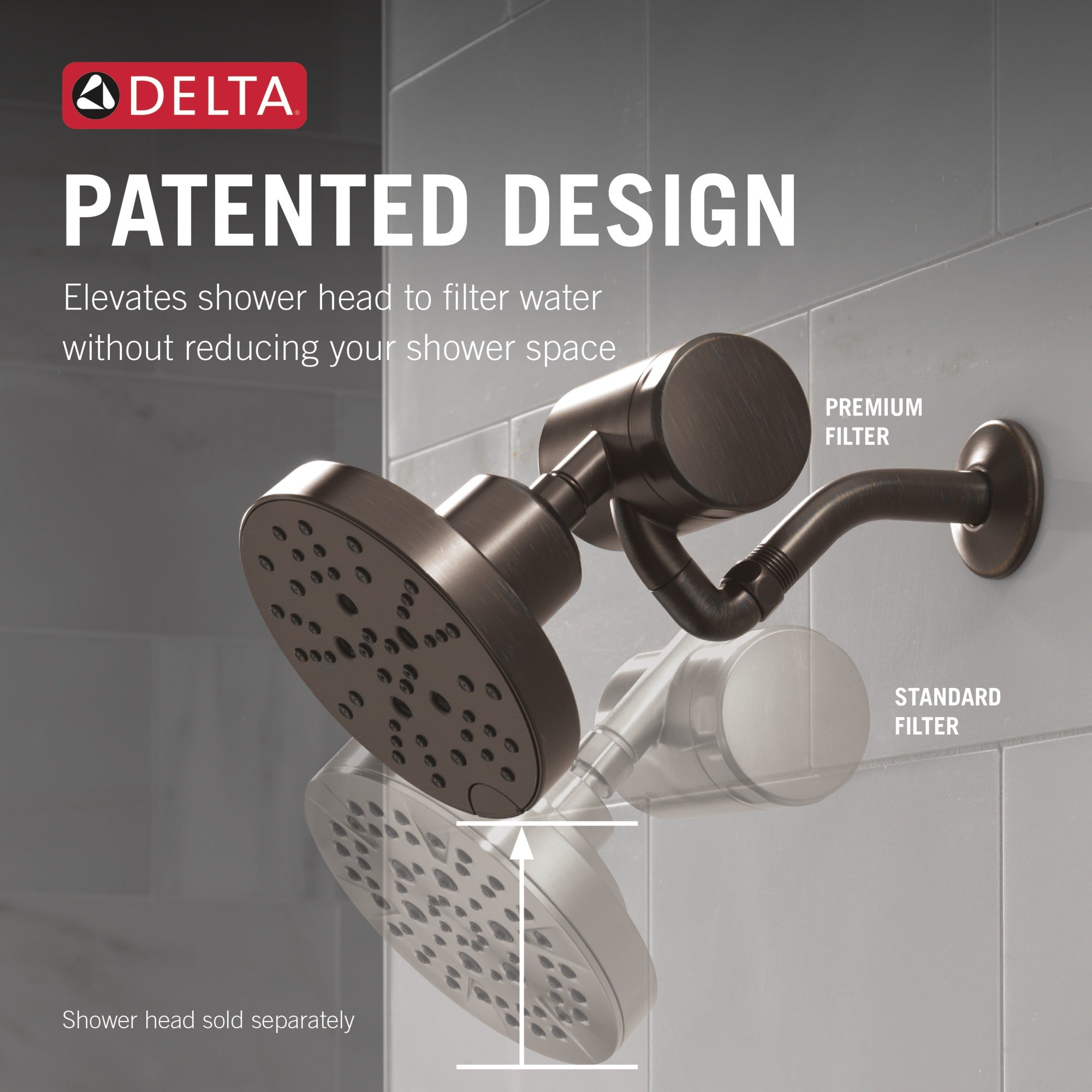 Delta Clarifi™ Premium Shower Filter Attachment
