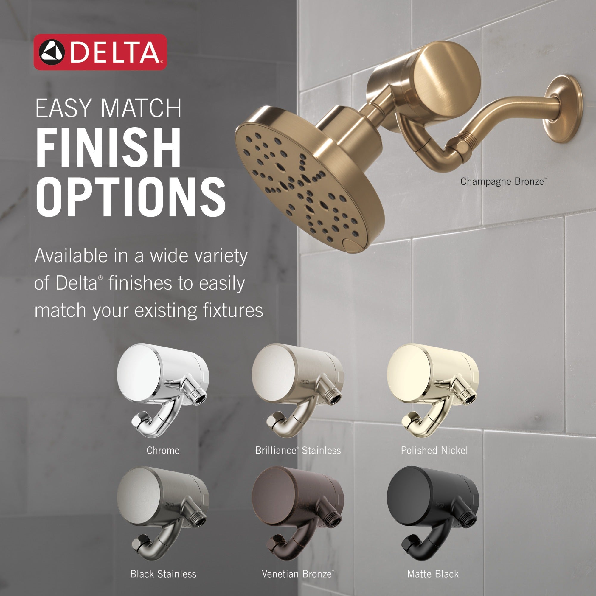 Delta Clarifi™ Premium Shower Filter Attachment