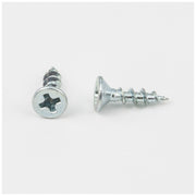 Hardware Resources #5" x 1/2" Zinc Plated Phillips Drive Coarse Thread Flat Head Screw Sold by the Box