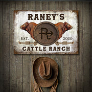 Cattle Brand - Limousin Sign