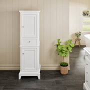 Eviva Elite Stamford 21 in. W x 18 in. D Freestanding Linen Cabinet