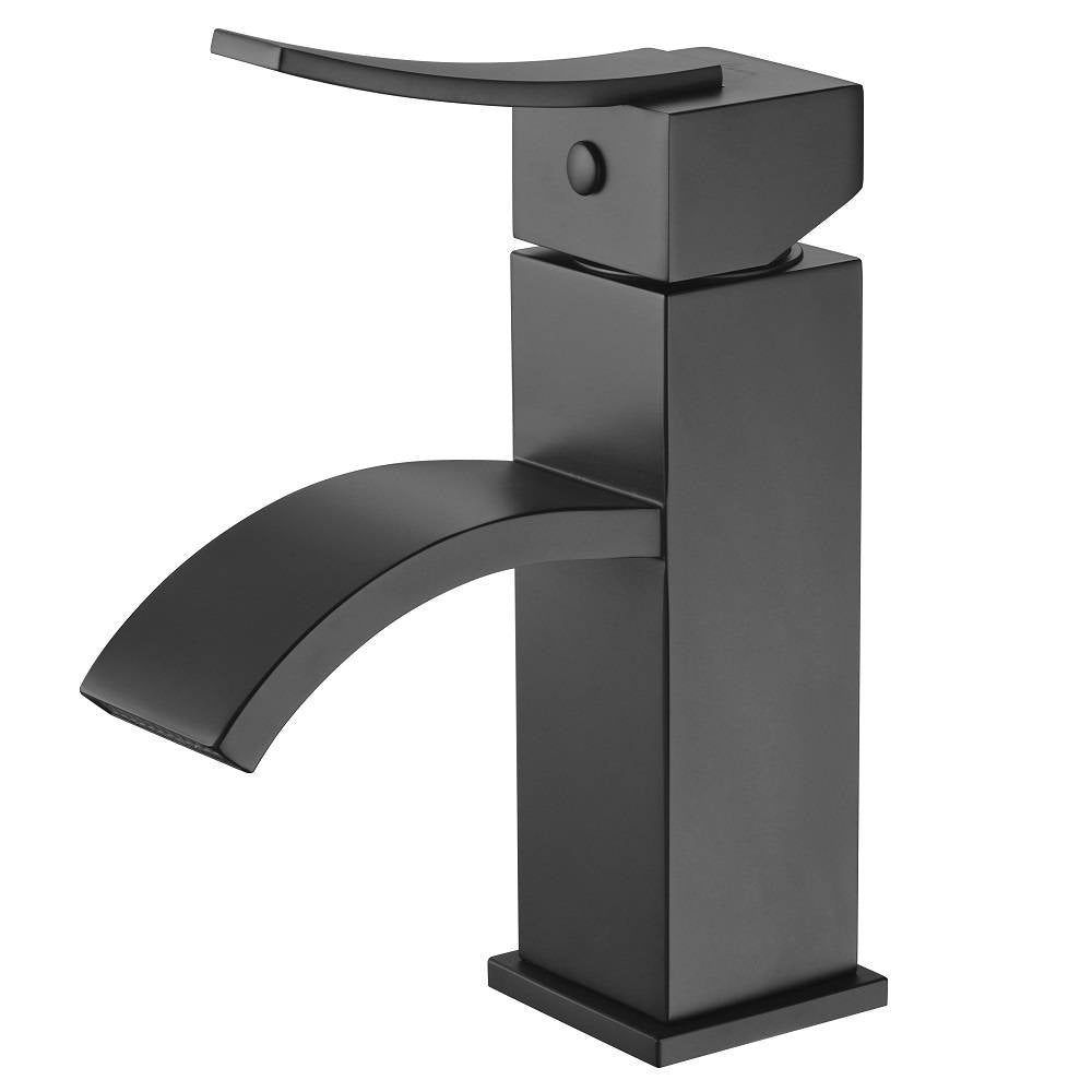 Dawn Single-Lever Square Lavatory Faucet, Sheetflow Spout AB78 1258
