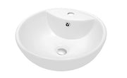 Dawn Counter Round Ceramic Art Basin CASN126521