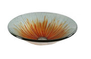 Dawn Tempered glass handmade vessel sink-round shape GVB81601