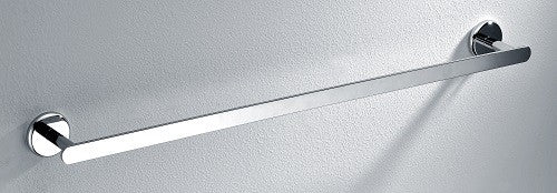 Dawn Solid brass towel rail, chrome: 24-7/8"Lx2-5/8"Dx2"H 98014008