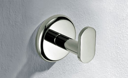 Dawn Solid brass robe hook, chrome: 2"Lx2-1/8"Dx2"H 98014001