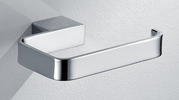 Dawn Solid brass toilet roll holder, chrome: 5-3/8"Lx3/4"Dx4-1/8"H 97019905