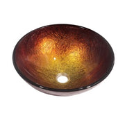Dawn Tempered glass wash basin-round shape GVB86171