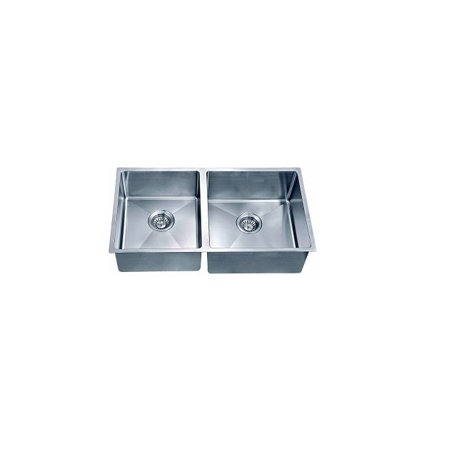 Dawn Undermount Small Radius Double Bowl  Kitchen Sink SRU301616