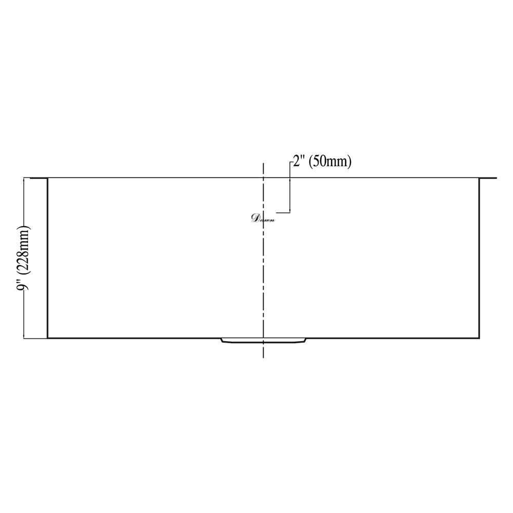 Dawn Undermount Kitchen Sink DSQ241609