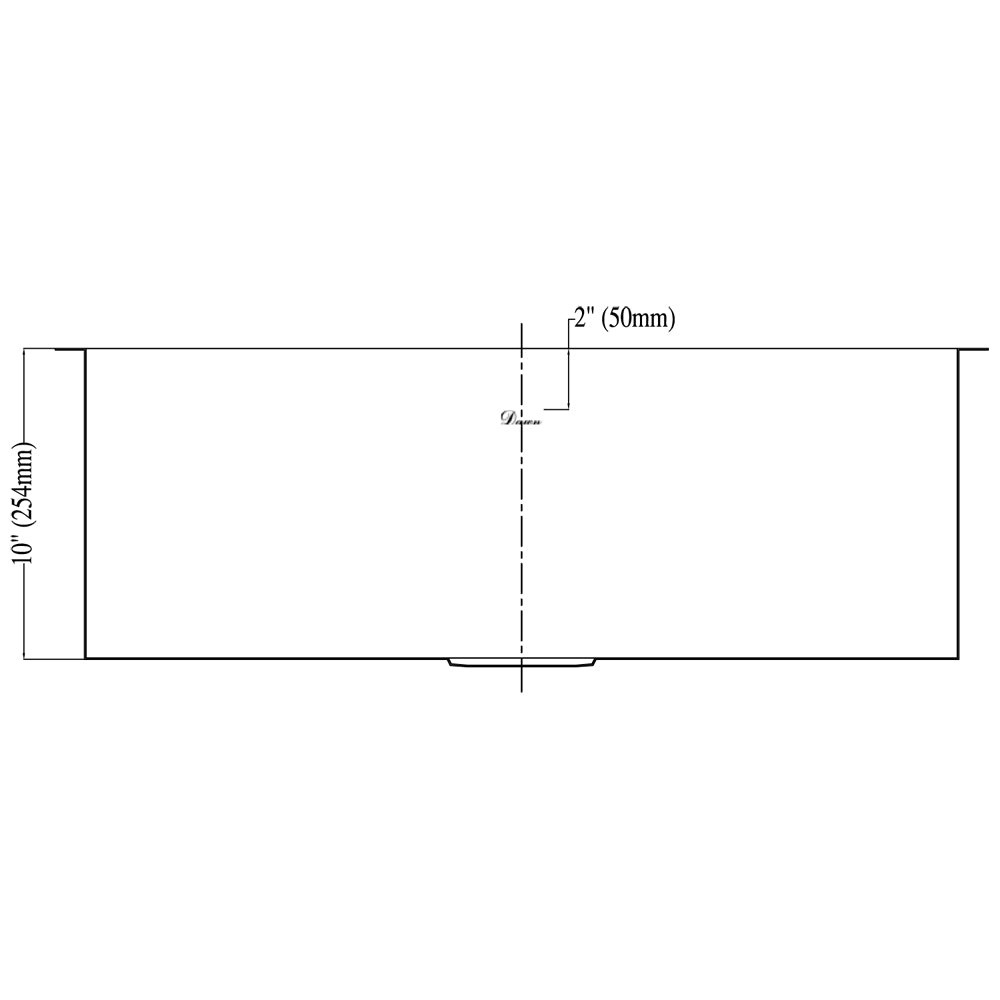 Dawn Undermount Kitchen Sink DSQ2816