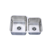 Dawn Undermount Double Bowl  Kitchen Sink DSU301916R