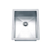 Dawn Dual Mount Square Bar Sink BSQ121508