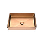 Dawn Rose Gold Stainless Steel Vanity Sink Top WBT5136RG