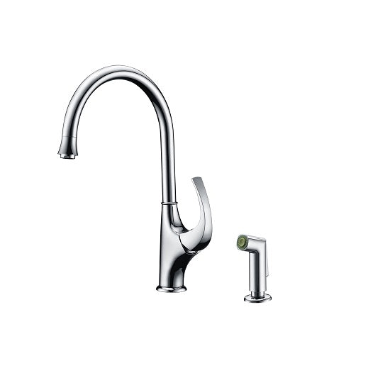Dawn Single-lever kitchen faucet with side-spray AB04 3276B