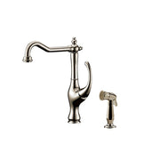 Dawn Single-lever kitchen faucet with side-spray AB08 3155