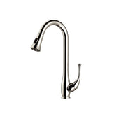 Dawn Single lever kitchen faucet with push button pull out spray AB50 3091