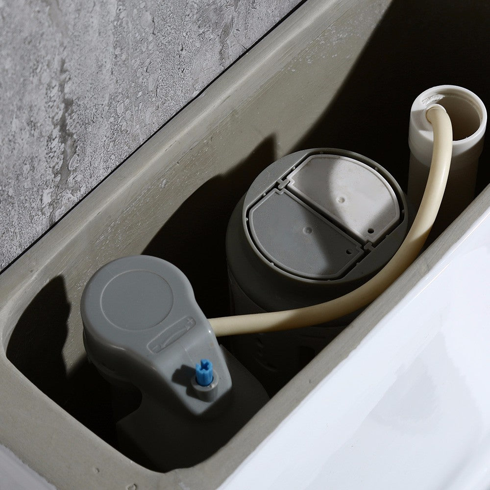 WOODBRIDGE T-0031 Short Compact Tiny One Piece Toilet with Soft Closing Seat, Small Toilet