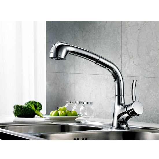 Dawn Single-Lever Pull-Out Spray Kitchen Faucet AB50 3703B