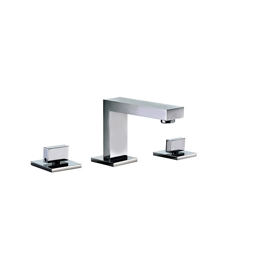Dawn 3-Hole Widespread Lavatory Faucet, Square Handles AB75 1322