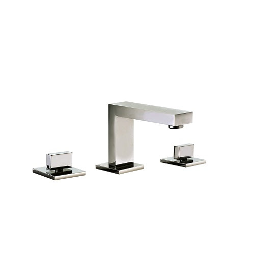 Dawn 3-Hole Widespread Lavatory Faucet, Square Handles AB75 1322