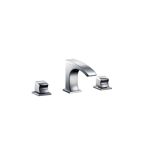 Dawn 3-Hole Widespread Lavatory Faucet, Square Handles AB77 1584