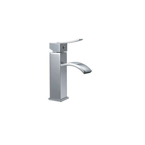 Dawn Single-Lever Square Lavatory Faucet, Sheetflow Spout AB78 1258