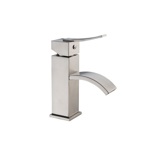 Dawn Single-Lever Square Lavatory Faucet, Sheetflow Spout AB78 1258