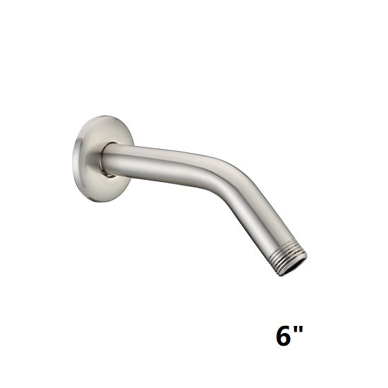 Dawn Shower arm and flange, 6" SRT010