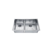 Dawn Undermount Small Radius double Bowl  Kitchen Sink SRU311317L