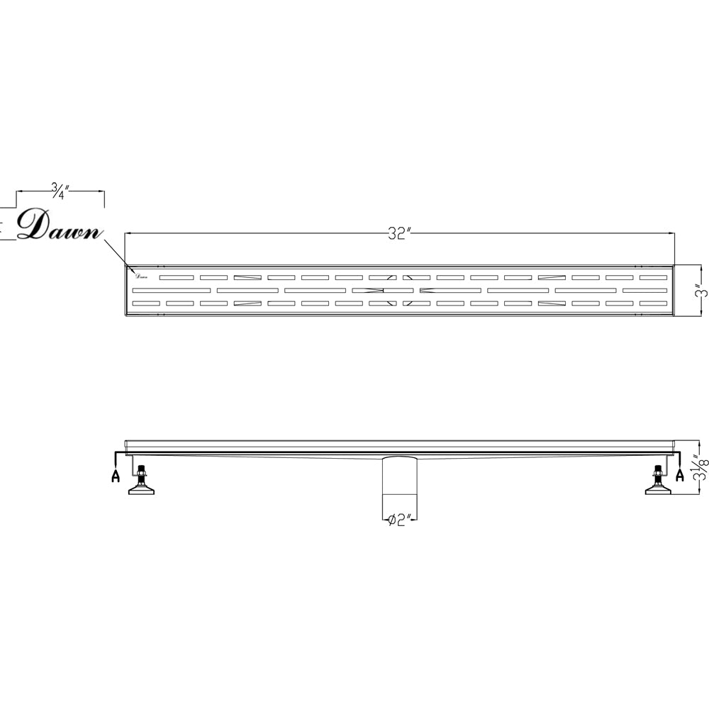Dawn Amazon River Series 32" LAN320304