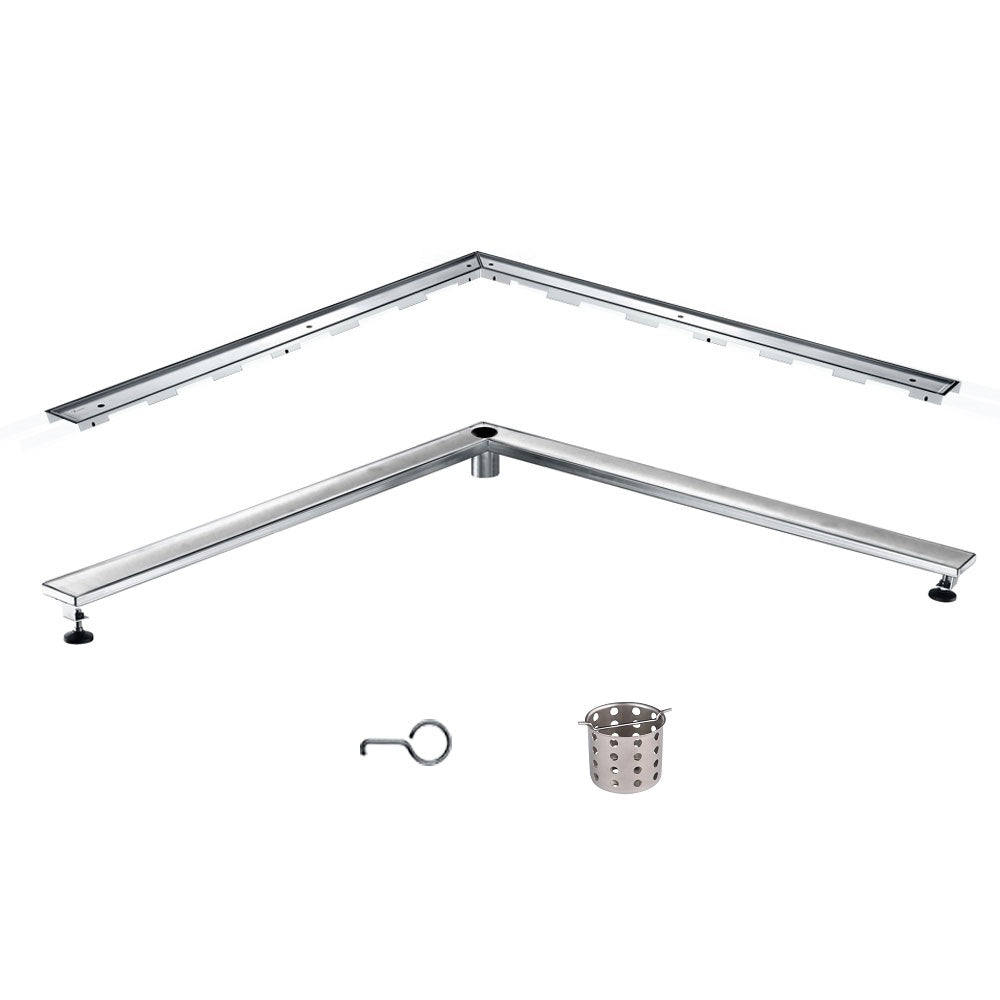 Dawn Colorado River Series Tile Insert Corner Drain ZCO360304