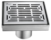 Dawn Irtysh River Series Shower Drain 5-1/4"L x 5-1/4"W x 3-1/8"D LIH050504