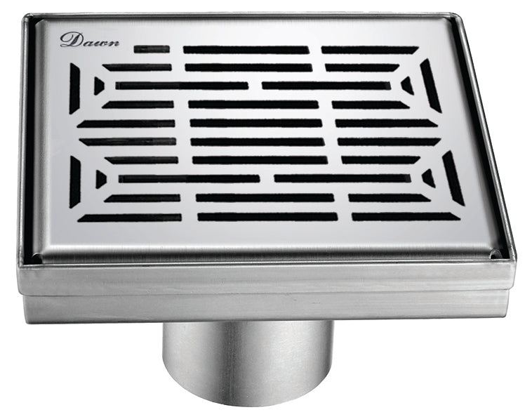 Dawn Irtysh River Series Shower Drain 5-1/4"L x 5-1/4"W x 3-1/8"D LIH050504