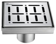 Dawn The Loire River In France 5-1/4"L x 5-1/4"W x 3-1/8"D Shower Drain LLE050504