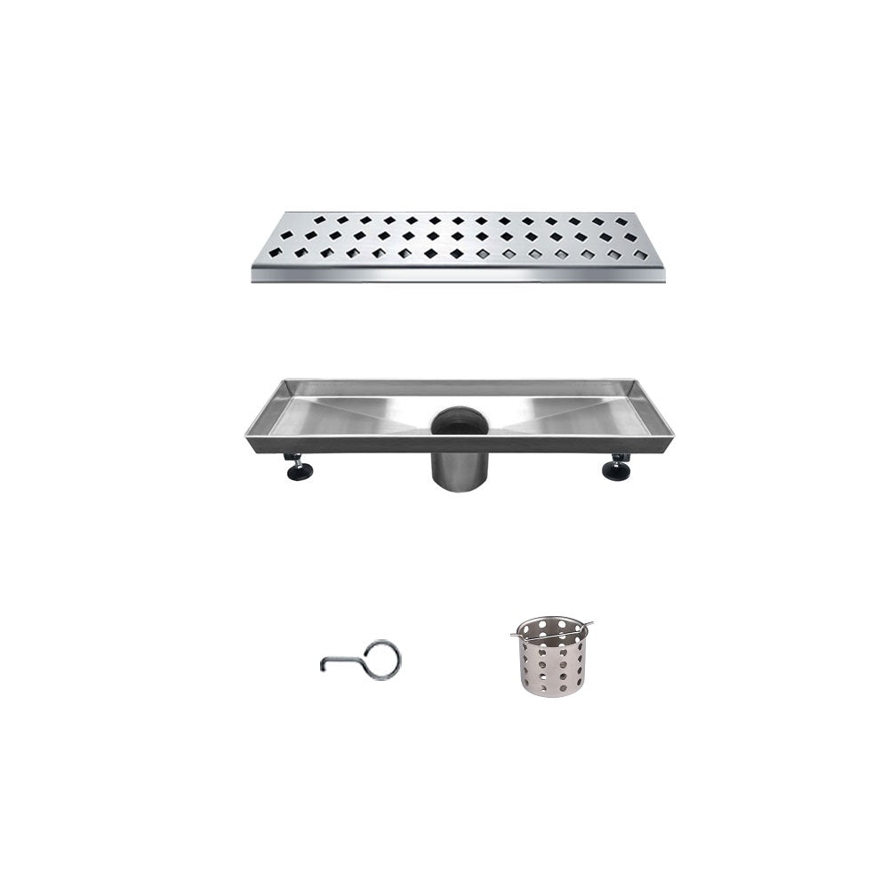 Dawn Mississippi River Series 12" Shower Drain LMI120304